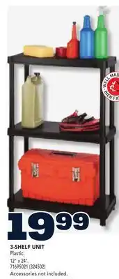 RONA VALU+ 3-SHELF UNIT offer