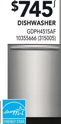 RONA FRIGIDAIRE GALLERY DISHWASHER offer