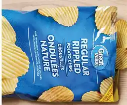 Walmart Croustilles Great Value offer