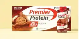 Walmart Paq. de 12 frappés protéinés Premier Protein Saveur de chocolat ou vanille offer