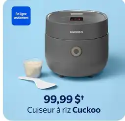 Walmart Cuiseur à riz Cuckoo offer