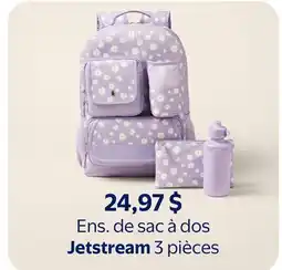 Walmart Ens. de sac a dos Jetstream 3 pièces offer