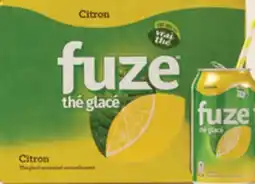 Walmart Thé glacé Fuze au citron ou à la framboise Le paq offer