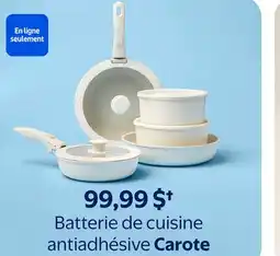 Walmart Batterie de cuisine antiadhésive Carote offer