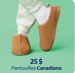 Walmart Pantoufles Canadiana offer