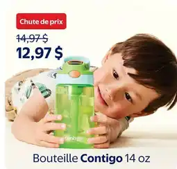 Walmart Bouteille Contigo 14 oz offer