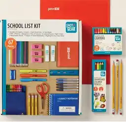 Walmart Trousse de a fournitures scolaires Pen+Gear 67 pièces offer