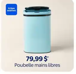 Walmart Poubelle mains libres offer
