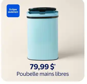 Walmart Poubelle mains libres offer