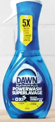 Walmart Vaporisateur pour la vaisselle Superlavage de Dawn offer