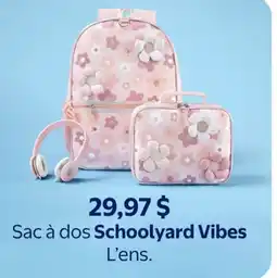 Walmart Sac a dos Schoolyard Vibes offer