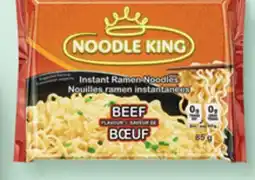 Walmart Nouilles ramen Noodle King offer