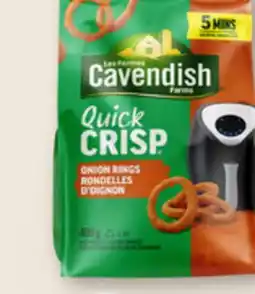 Walmart Bouchées de pommes de terre ou rondelles d'oignon Quick Crisp Les fermes Cavendish offer