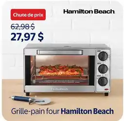 Walmart Grille-pain four Hamilton Beach offer