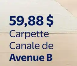 Walmart Carpette Canale de Avenue B offer