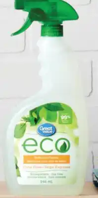 Walmart Nettoyant tout usage Eco de Great Value offer