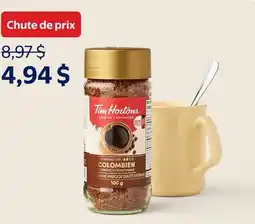 Walmart Café instantané Tim Hortons offer