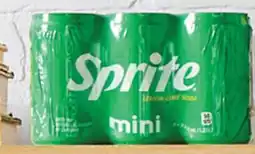 Walmart Minicanette de boisson gazeuse zéro sucre ou Sprite Pop offer