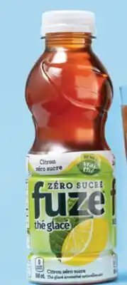 Walmart Thé glacé Fuze à la pêche ou zéro sucre au citron offer