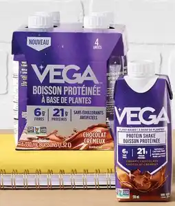 Walmart Boisson protéinée Vega à base de plantes offer