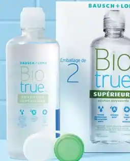 Walmart Solution polyvalente Supérieure de Biotrue pour lentilles cornéennes offer