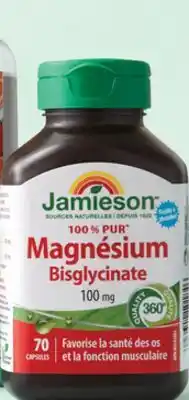 Walmart Jamieson Magnesium Bisglycinate offer