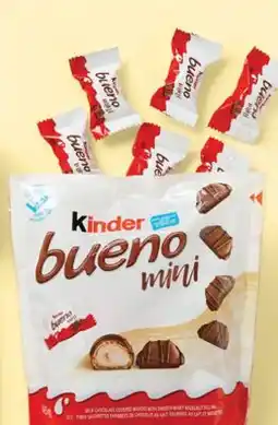 Walmart KINDER 27 pack wafers Bueno Mini 145g offer