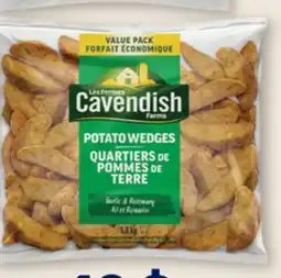Walmart quartiers de pommes de terre ail et romarin Les fermes Cavendish offer