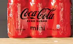 Walmart Mini canettes de boisson gazeuse Coca-Cola ordinaire Pop offer