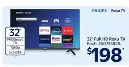 Walmart 32 Full HD Roku TV offer