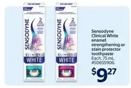 Walmart Sensodyne Clinical White Toothpaste offer