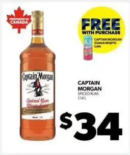 Real Canadian Liquorstore Captain Morgan Spiced Rum offer