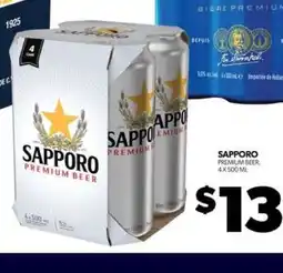 Real Canadian Liquorstore Sapporo Premium Beer offer
