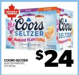 Real Canadian Liquorstore Coors Seltzer offer