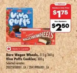 No Frills Dare Wagon Wheels / Viva Puffs Cookies offer