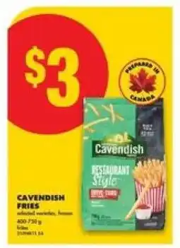 No Frills Cavendish Fries offer