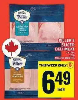 Food Basics PILLER’S SLICED DELI MEAT offer