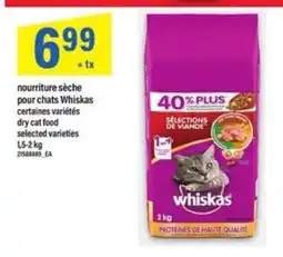 Maxi Whiskas nourriture sèche pour chats offer