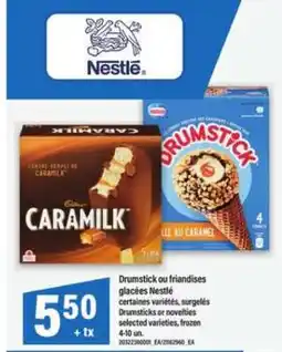 Maxi Nestlé Drumstick ou friandises glacées offer