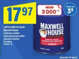 Maxi Maxwell House offer