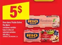 Maxi thon dans l’huile d’olive Rio Mare offer
