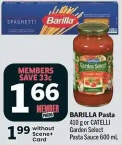 IGA Barilla pasta offer
