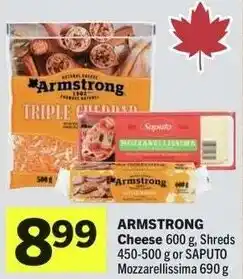 IGA Armstrong cheese offer