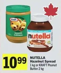 IGA Nutella hazelnut spread offer