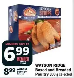 IGA Watson ridge boxed and breaded poultry offer