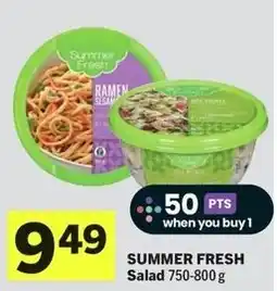IGA Summer fresh salad offer