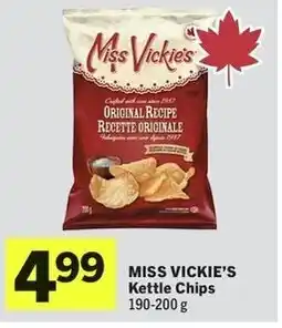 IGA Miss vickie's kettle chips offer