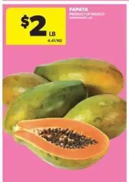 Real Canadian Superstore PAPAYA offer