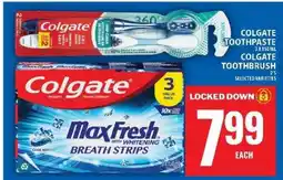 Food Basics Colgate Toothpaste/Toothbrush offer