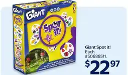 Walmart Giant Spot it! offer